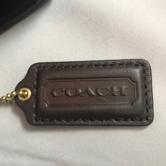 Coach Campbell Mohogany colored Leather Satchel - Picture 3 of 8